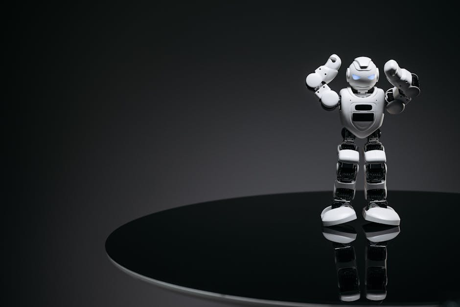 AI 면접과 채용 시장의 변화를 나타내는 디지털 그래픽